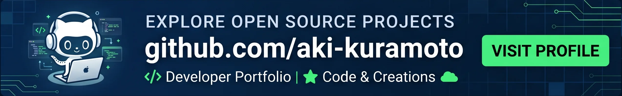 github.com/aki-kuramoto - Explore Open Source Projects